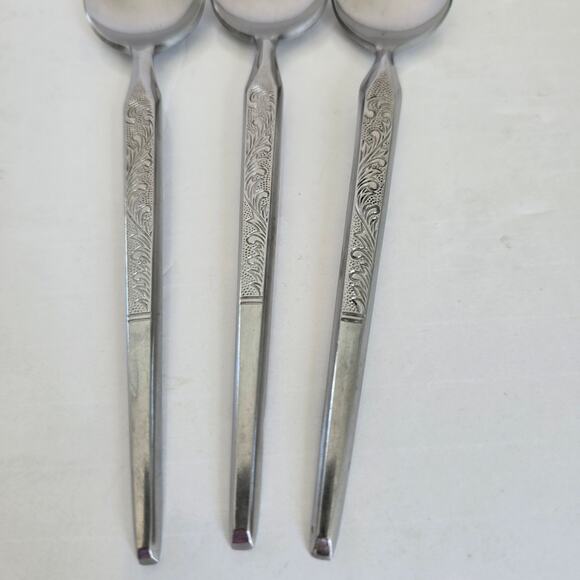 Stanley Roberts Winthrop Teaspoons Set of 3 WM Dalton Japan Stainless Steel - Picture 4 of 11